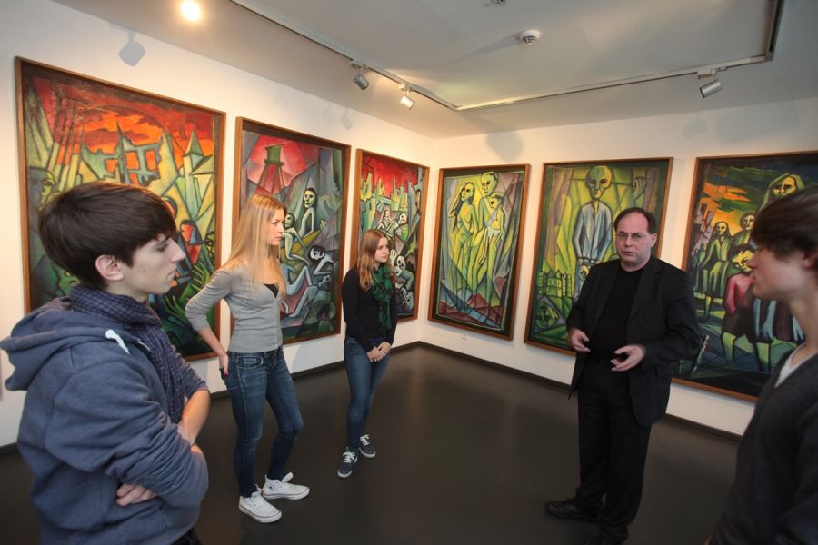 Der Glahé-Zyklus (Fotos: Oliver Krato für das Kreismuseum Wewelsburg